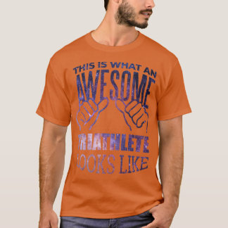 Camiseta Impresionante diseño de regalo de triatlón 1