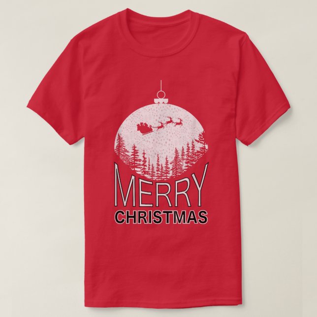 Camiseta Impresionante diseño gráfico navideño (Diseño del anverso)
