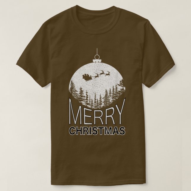 Camiseta Impresionante diseño gráfico navideño  (Diseño del anverso)