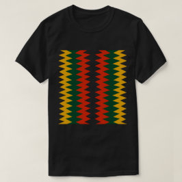 Camiseta Impresionante diseño tribal multicolor