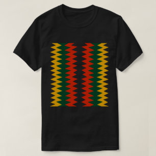 Camiseta Impresionante diseño tribal multicolor
