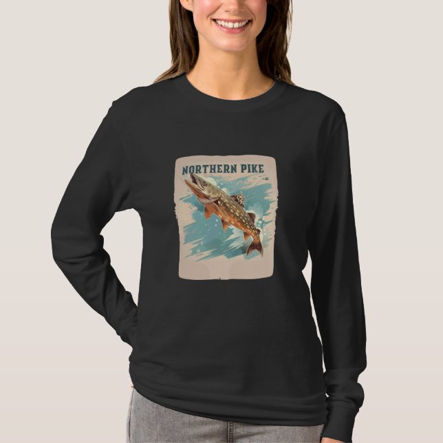 Camiseta Impresionante disfraz de pescado depredador para l (Anverso)