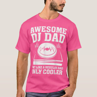 Camiseta Impresionante DJ Dad Legend Funny DJ Disc Jockey M