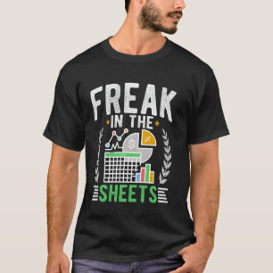 Camiseta Impresionante En Las Hojas Contable Funny Accounta