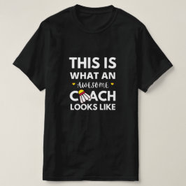 Camiseta Impresionante entrenador de Badminton, curioso afi