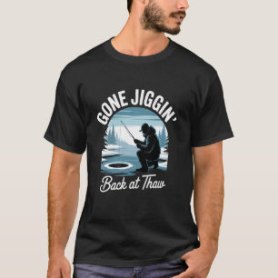 Camiseta Impresionante equipo de pesca en hielo jiggin perc