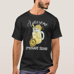 Camiseta Impresionante equipo Lemonade Squad Lemon Jugo Lem
