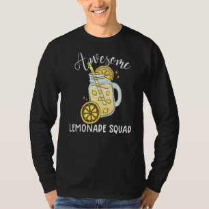 Camiseta Impresionante equipo Lemonade Squad Lemon Jugo Lem