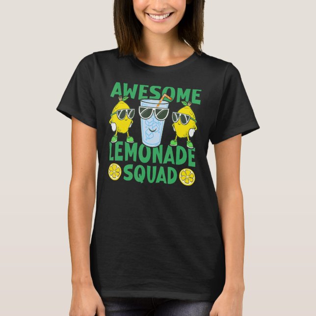 Camiseta Impresionante Escuadrón de Lemonade (Anverso)