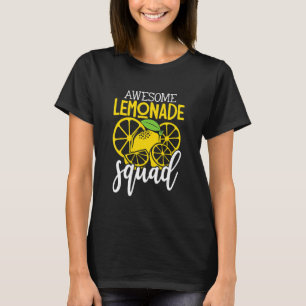 Camiseta Impresionante Escuadrón Lemonade Para El Jefe De B