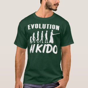Camiseta Impresionante evolución del Aikido Guay diseña la 