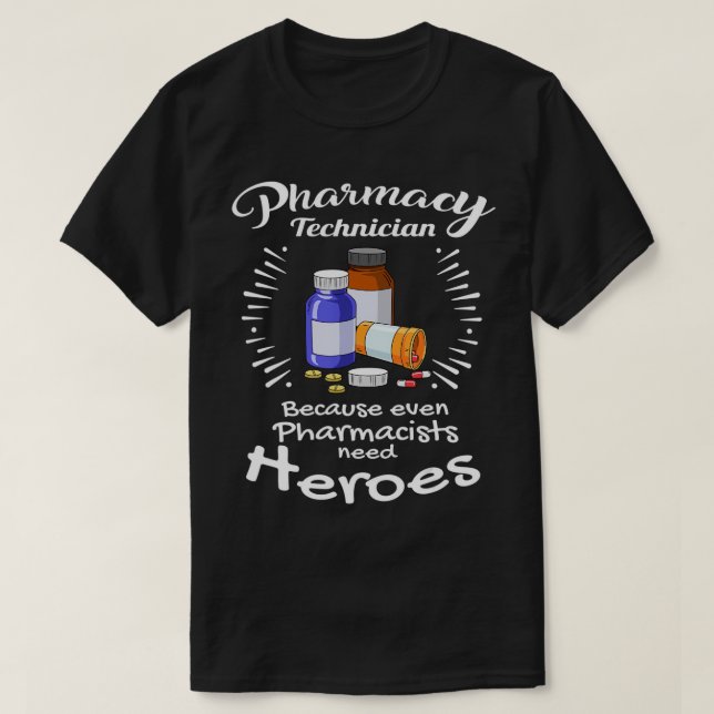 Camiseta Impresionante Farmacia Tecnología Regalo Farmacéut (Diseño del anverso)
