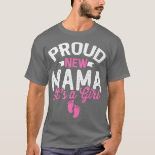 Camiseta Impresionante Guay Orgullosa nueva mamá es un rev