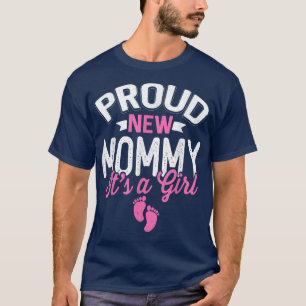 Camiseta Impresionante Guay Orgullosa nueva mami es un géne