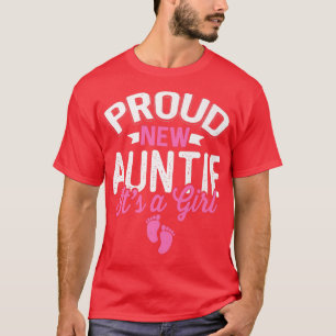 Camiseta Impresionante Guay orgullosa nueva tía, es un géne