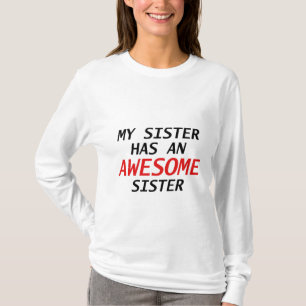 Camiseta Impresionante hermana