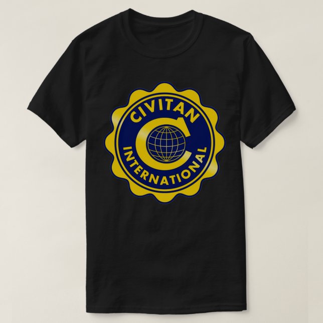Camiseta Impresionante Internacional Civil (Diseño del anverso)