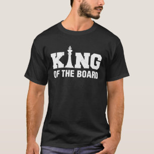Camiseta Impresionante Juego De Mesa Tees King Of The Board