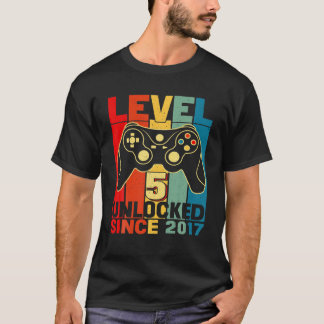 Camiseta Impresionante Jugador De Vídeo Desbloqueado De Niv