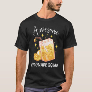 Camiseta Impresionante Lemonade Squad Funny Lemonade Jugo d