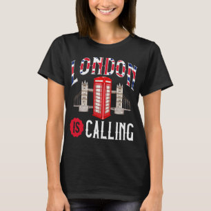 Camiseta Impresionante Londres llama a Skyline Reino Unido