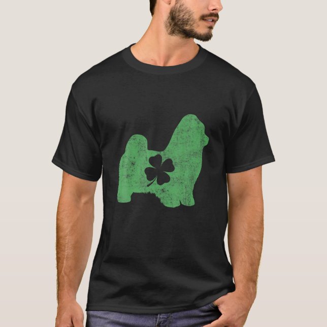 Camiseta Impresionante madre de papá, perro de San Patricio (Anverso)