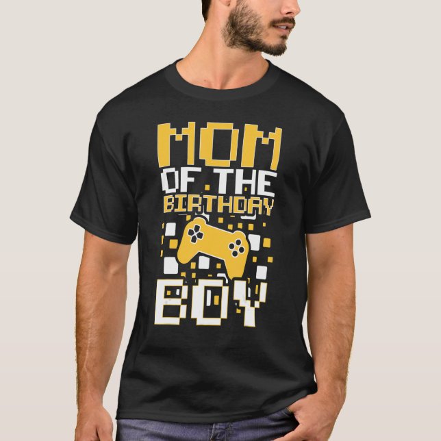 Camiseta Impresionante Mamá Del Control De Videojuegos De B (Anverso)