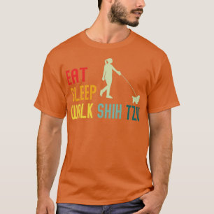 Camiseta Impresionante marcha para dormir Shih Tzu