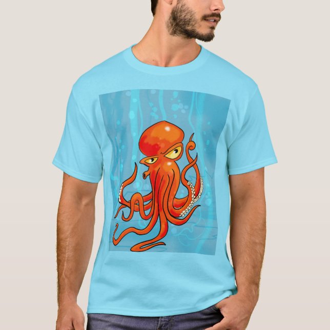 Camiseta Impresionante mochila Octopus (Anverso)