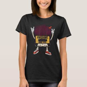 Camiseta Impresionante negro sin remordimientos desde 1970 