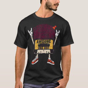 Camiseta Impresionante negro sin remordimientos desde el af
