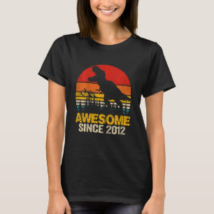 Camiseta Impresionante niñez desde 2012 Dinosaurio 10