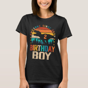 Camiseta Impresionante niñez desde 2020 segundo cumpleaños