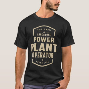 Camiseta Impresionante ocupación de trabajo de operador de 