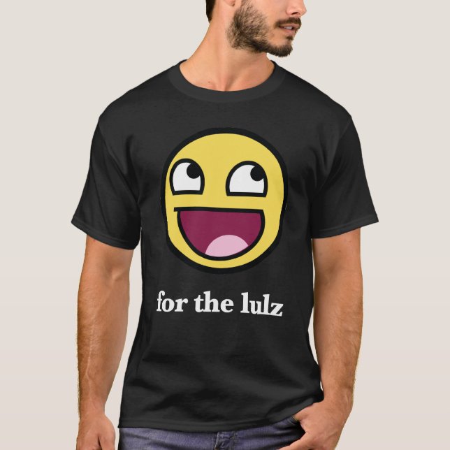 Camiseta Impresionante para el lulz (Anverso)