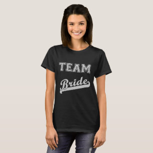 Camiseta Impresionante para la novia del equipo de la fiest
