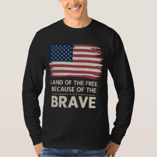 Camiseta Impresionante patriotismo angustiado libertad de l