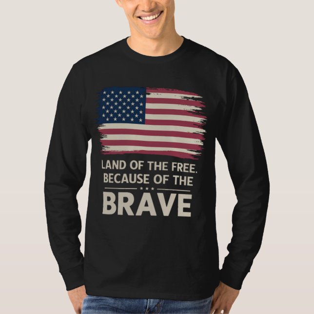 Camiseta Impresionante patriotismo angustiado libertad de l (Anverso)