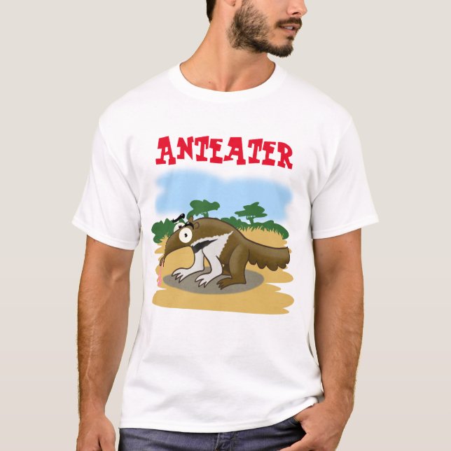 Camiseta Impresionante Personalizado Anteater (Anverso)