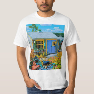 Camiseta Impresionante pintura en bicicleta