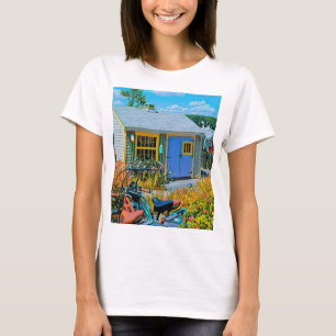 Camiseta Impresionante pintura en bicicleta