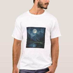 Camiseta impresionante pintura que capta la esencia de un s