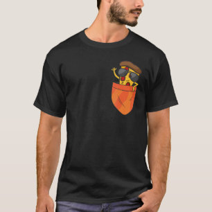 Camiseta Impresionante Pizza En Un Bolsillo Italiano De Com