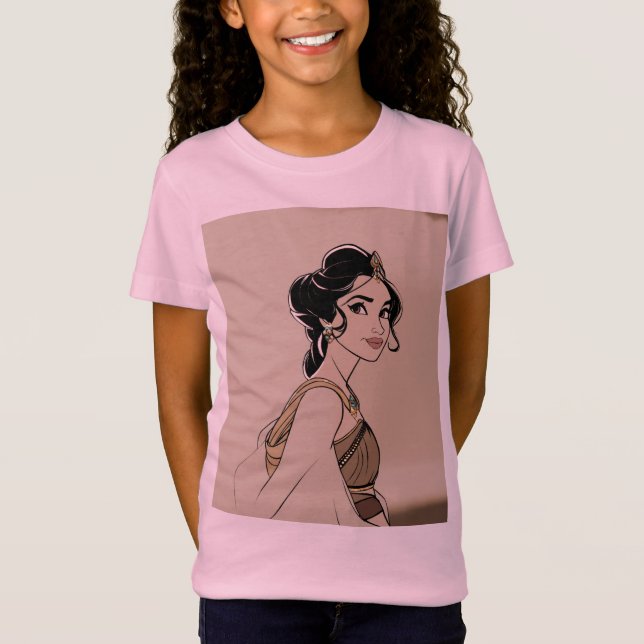 Camiseta Impresionante princesa Jasmine (Anverso)