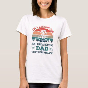 Camiseta Impresionante regalo de bicicleta a papá