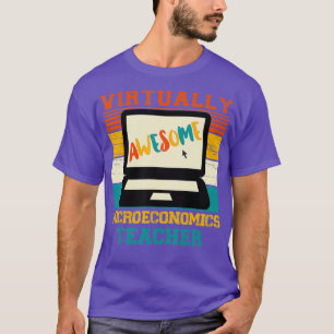 Camiseta Impresionante regalo de profesor de microeconomía
