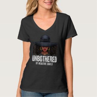 Camiseta Impresionante Reina negra afroamericana Ladi