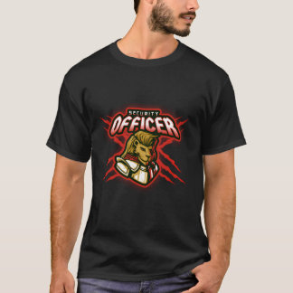Camiseta Impresionante responsable de seguridad vibrante