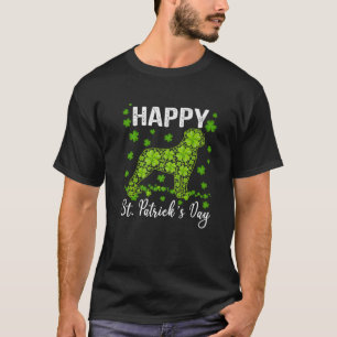 Camiseta Impresionante rottweiler Saint Patrick's Day Dog D