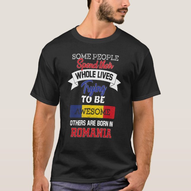 Camiseta Impresionante Rumania (Anverso)